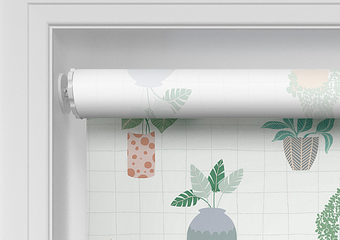 Succulent Plant Pots, Lush Green - Twist&Fit Roller Blind - Image 10